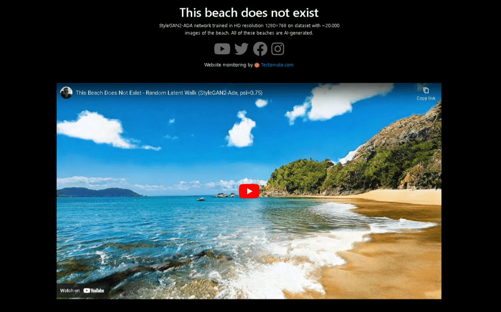 This Beach Does Not Exist screenshot